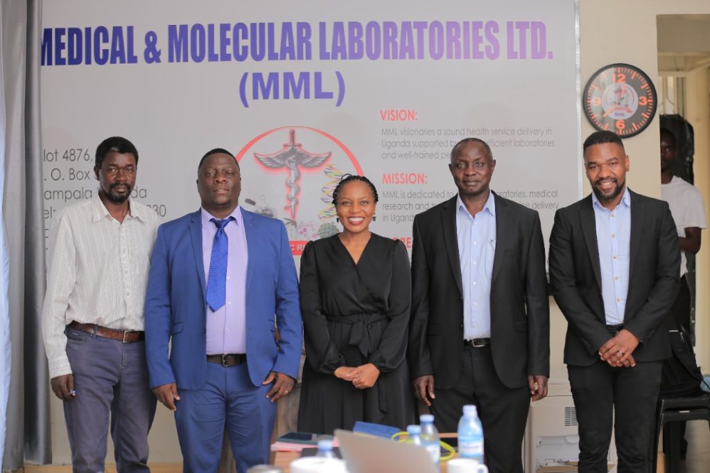The Africa CDC and ASLM teams visit to MML